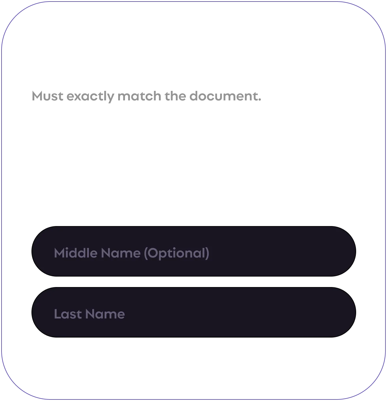 Simple personal information setup for regulated trading access
